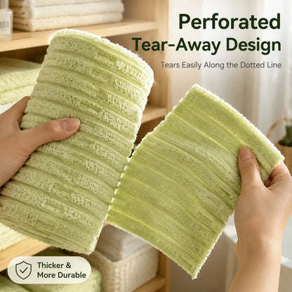 🚨 BUY 1 GET 1 FREE 🚨⏰ Premium Bamboo Fiber Microfiber Cloths – Tear-Off Design & Antibacterial Protection